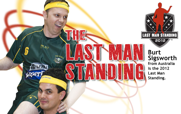 Burt Sigsworth - Australia, 2012 The Last Man Standing